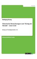 Historische Betrachtungen zum 