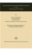 Entwicklung Von Fertigungsmethoden Zur Erzeugung Hochfester Sinterteile