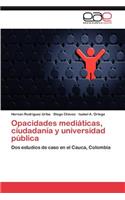Opacidades mediáticas, ciudadanía y universidad pública