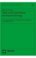 Ziele Und Grundsatze Der Raumordnung