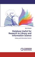 Database Useful for Research to Library and Information Science