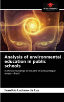 Analysis of environmental education in public schools