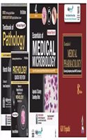 Textbook of Pathology with Free Pathology Quick Review (by Harsh Mohan), Essentials of Medical Microbiology (by Apurba S Sastry) and Essentials of Medical Pharmacology (by KD Tripathi) Combo Set of 3 Books