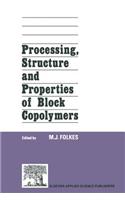 Processing, Structure and Properties of Block Copolymers