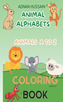 Animal Alphabets Coloring Book