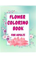 flower coloring book for adults
