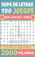 Sopa de Letras para Adultos y Niños