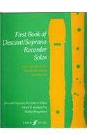 1st Book of Descant (Soprano) Recorder Solos