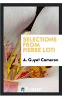 Selections from Pierre Loti