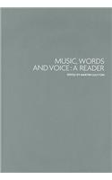 Music, Words and Voice