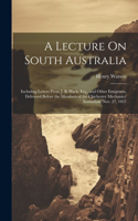 Lecture On South Australia