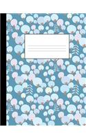 Pastel Blue Winter Forest