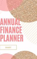 Annual Finance Planner Diary