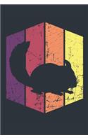 Vintage Chinchilla Journal - Gift for Chinchilla Lovers - Retro Chinchilla Notebook - Chinchilla Diary for Boys and Girls