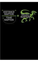 Distance Raptor/ Time Raptor = Velociraptor