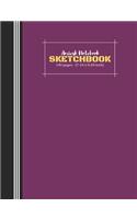 Amiesk Notebook - Sketch Book - 140 pages (7.44 x 9.69 inch)