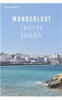 Mykonos Wanderlust Travel Diary