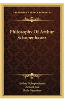 Philosophy of Arthur Schopenhauer