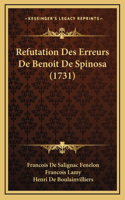 Refutation Des Erreurs De Benoit De Spinosa (1731)