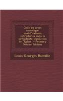 Code Du Droit Canonique