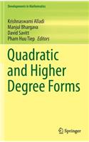 Quadratic and Higher Degree Forms