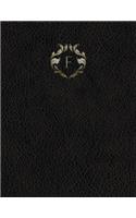 Monogram "F" Sketchbook