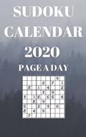 sudoku calendar 2020 page a day: sudoku printable with answers