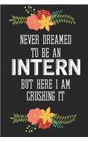 Never Dreamed To Be an Intern But Here I Am Crushing It
