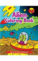 Alien Coloring Book For Kids