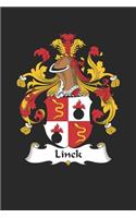 Linck: Linck Coat of Arms and Family Crest Notebook Journal (6 x 9 - 100 pages)