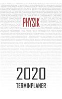 Physik - 2020 Terminplaner