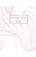 Appointment Book: 8 Column Appointment Book for Salons, Spas, Hair Stylist, Daily and Hourly Schedule Notebook, Appointment Scheduling Book, Salon Services, Calendar 