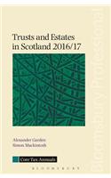 Trusts and Estates in Scotland 2016/17