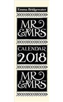 Bridgewater Emma Mr Mrs 2018 S (Slim Planner)