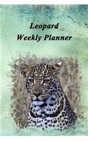 Leopard Weekly Planner: Organise Your Life with This Handy Planner, One Page Per Week.