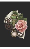 Steampunk Rose Journal