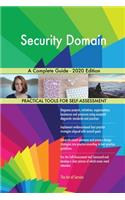 Security Domain A Complete Guide - 2020 Edition