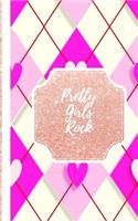 Pretty Girls Rock - Diamonds Pretty: Ruled Journal/Folio Insert/Travelers Notebook Inserts/Diary