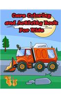 Cars Coloring and Activity Book for Kids