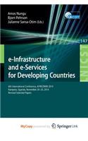 e-Infrastructure and e-Services for Developing Countries
