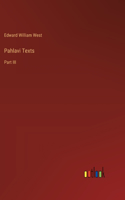 Pahlavi Texts