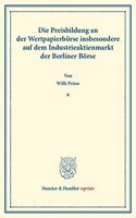 Die Preisbildung an Der Wertpapierborse