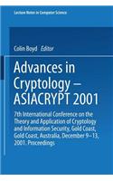 Advances in Cryptology -- Asiacrypt 2001