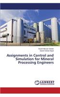 Assignments in Control and Simulation for Mineral Processing Engineers