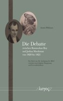 Die Debatte Zwischen Rammohan Roy Und Joshua Marshman Von 1820 Bis 1825