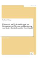 Diskussion und Systematisierung von Kennzahlen zur Messung und Bewertung von Kaufverbundeffekten im Einzelhandel: (German)