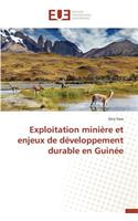 Exploitation Minière Et Enjeux de Développement Durable En Guinée: (Omn.Univ.Europ.)