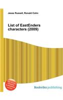 List of Eastenders Characters (2009)