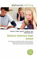 Barbara Goleman High School: (English)