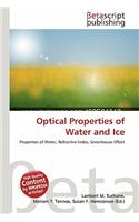Optical Properties of Water and Ice: (English)
